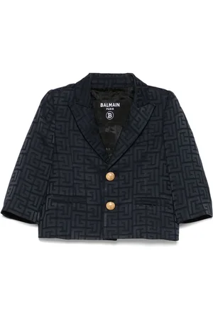 Balmain Blazer con motivo en jacquard