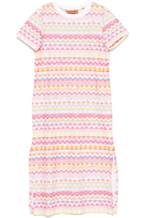 Missoni Vestido con motivo en zigzag