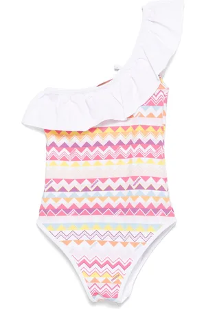 Missoni Bañador con motivo en zigzag