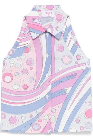 PUCCI Junior Top con estampado abstracto