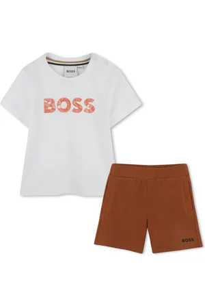 HUGO BOSS Conjunto corto con logo estampado
