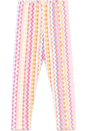 Missoni Leggins con motivo en zigzag