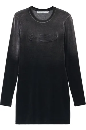 Alexander Wang Minivestido de manga larga