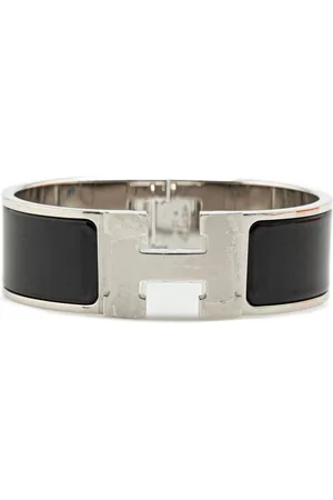 Hermès Pulsera Clic Clac H GM ancha esmaltada 20th Century