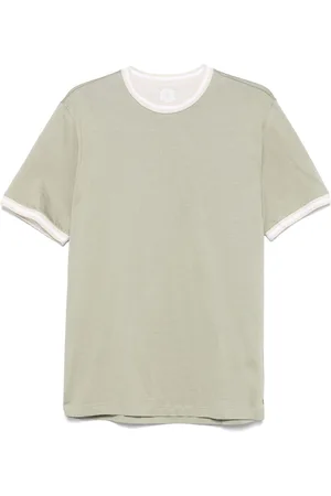 ELEVENTY Camiseta con detalle de rayas