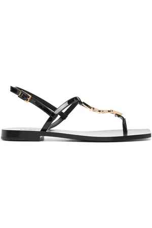 VERSACE Sandalias con cadena en V