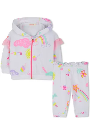 Billieblush Set de dos chándales con ilustración estampada
