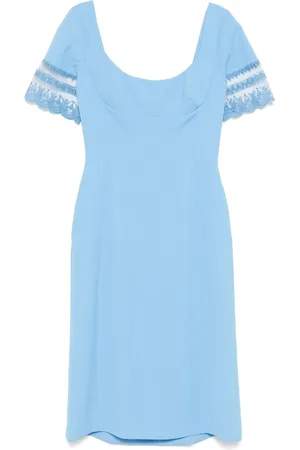 ERMANNO SCERVINO Vestido midi con detalles de encaje