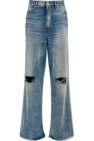 Maison Margiela Vaqueros anchos rasgados