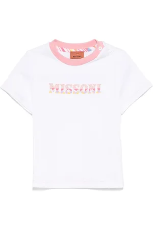 Missoni Camiseta con logo estampado