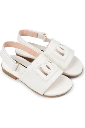 Dolce & Gabbana Sandalias con parche del logo