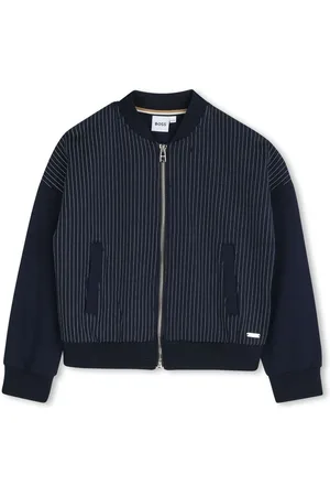 HUGO BOSS Chaqueta bómber a rayas