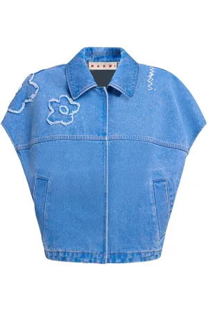 Marni Chaqueta bordada de manga corta