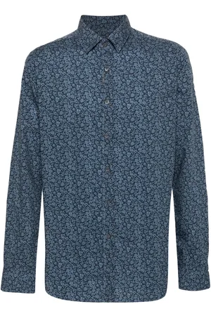 CANALI Camisa con estampado floral