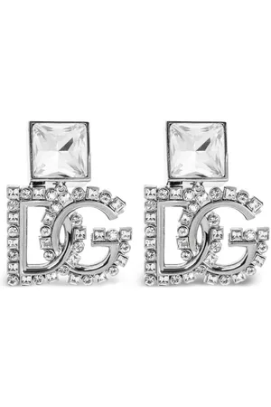 Dolce & Gabbana Pendientes con placa del logo