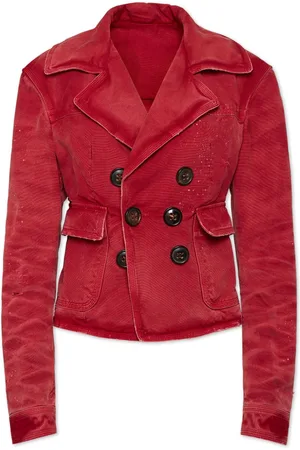 Dsquared2 Chaqueta vaquera con doble botonadura