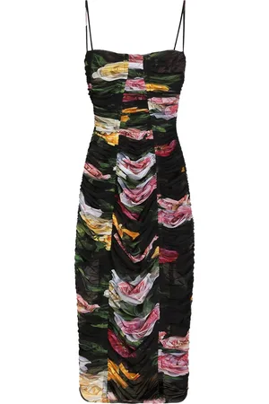 Dolce & Gabbana Vestido midi con estampado floral