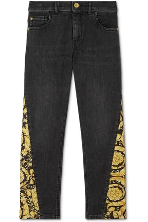 VERSACE Vaqueros con estampado Barocco