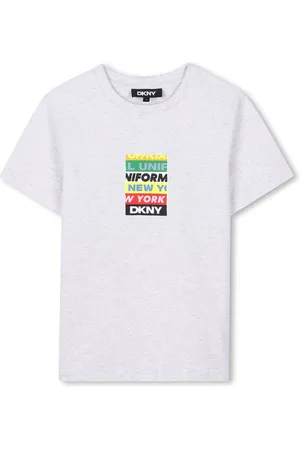 DKNY Camiseta con eslogan estampado