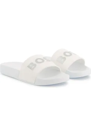 HUGO BOSS Sandalias con logo estampado
