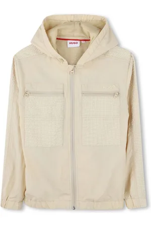 HUGO BOSS Chaqueta con sello del logo