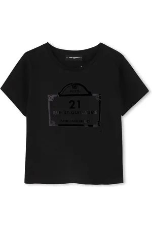 Karl Lagerfeld Camiseta con logo estampado
