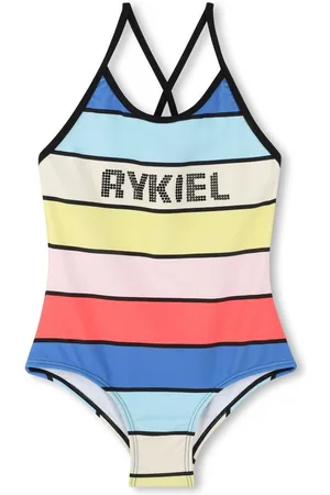 Sonia Rykiel Enfant Bañador con aplique del logo