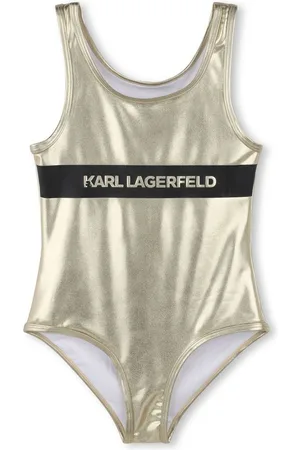 Karl Lagerfeld Bañador con logo estampado