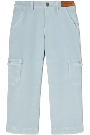 Palm Angels Pantalones cargo estampados