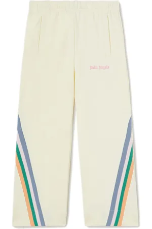 Palm Angels Pantalones de chándal anchos estampados