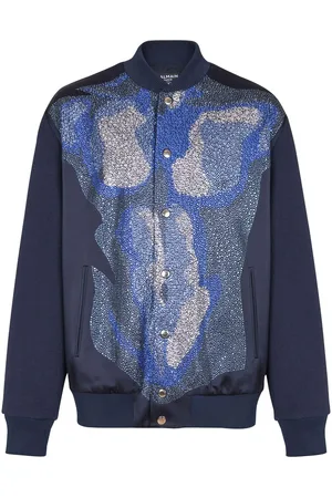 Balmain Chaqueta con estampado trompe l