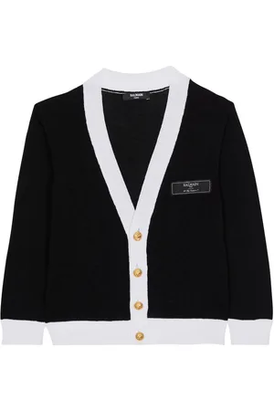 Balmain Cárdigan de dos tonos