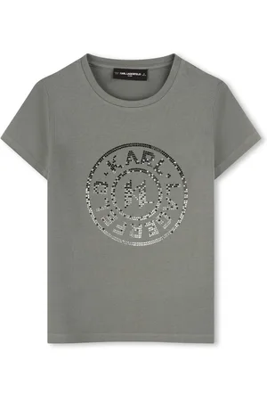 Karl Lagerfeld Camiseta con logo estampado