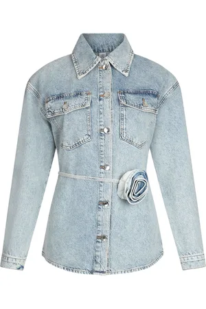 Liu Jo Chaqueta vaquera con aplique floral