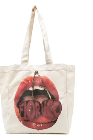 Fiorucci Bolso shopper con estampado gráfico