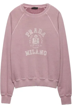 Prada Sudadera con logo estampado