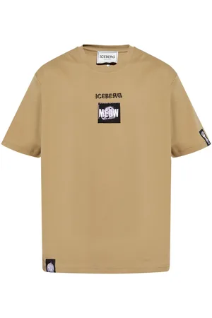 Iceberg Camiseta con parche del logo