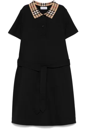 Burberry Vestido tipo polo con cinturón