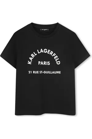 Karl Lagerfeld Camiseta con logo estampado