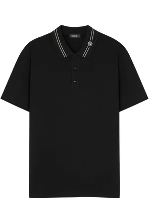 VERSACE Polo con bordado Medusa