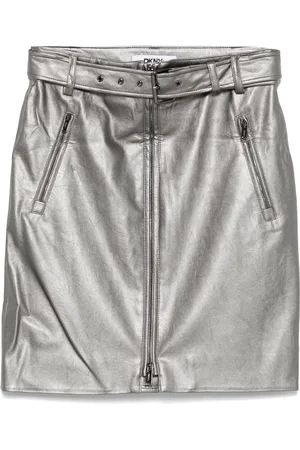 DKNY Falda corta con cinturón