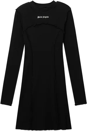 Palm Angels Vestido corto con logo