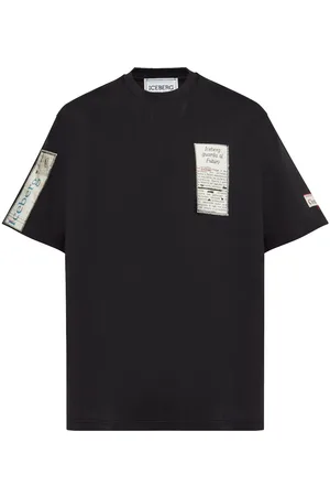 Iceberg Camiseta con parche del logo