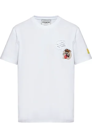 Iceberg Camiseta con aplique de dibujo