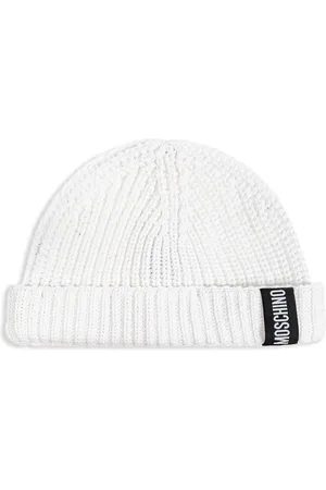 Moschino Gorro con aplique del logo