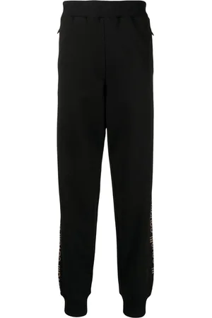 Roberto Cavalli Pantalones de chándal con franjas del logo