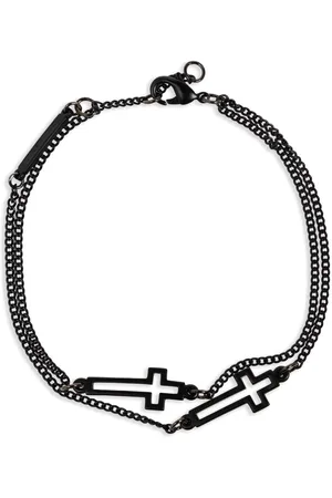 Dsquared2 Pulsera con doble cruz