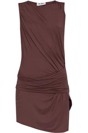 The Attico Vestido corto fruncido