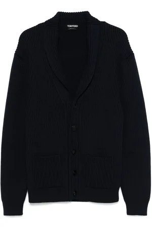 Tom Ford Cárdigan con cuello esmoquin