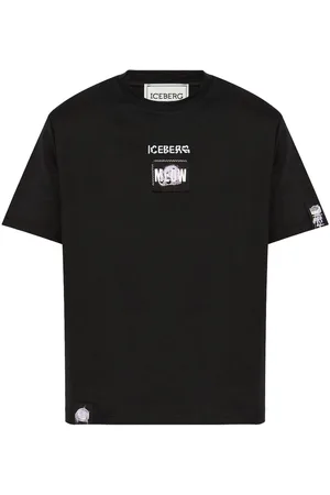Iceberg Camiseta con parche del logo